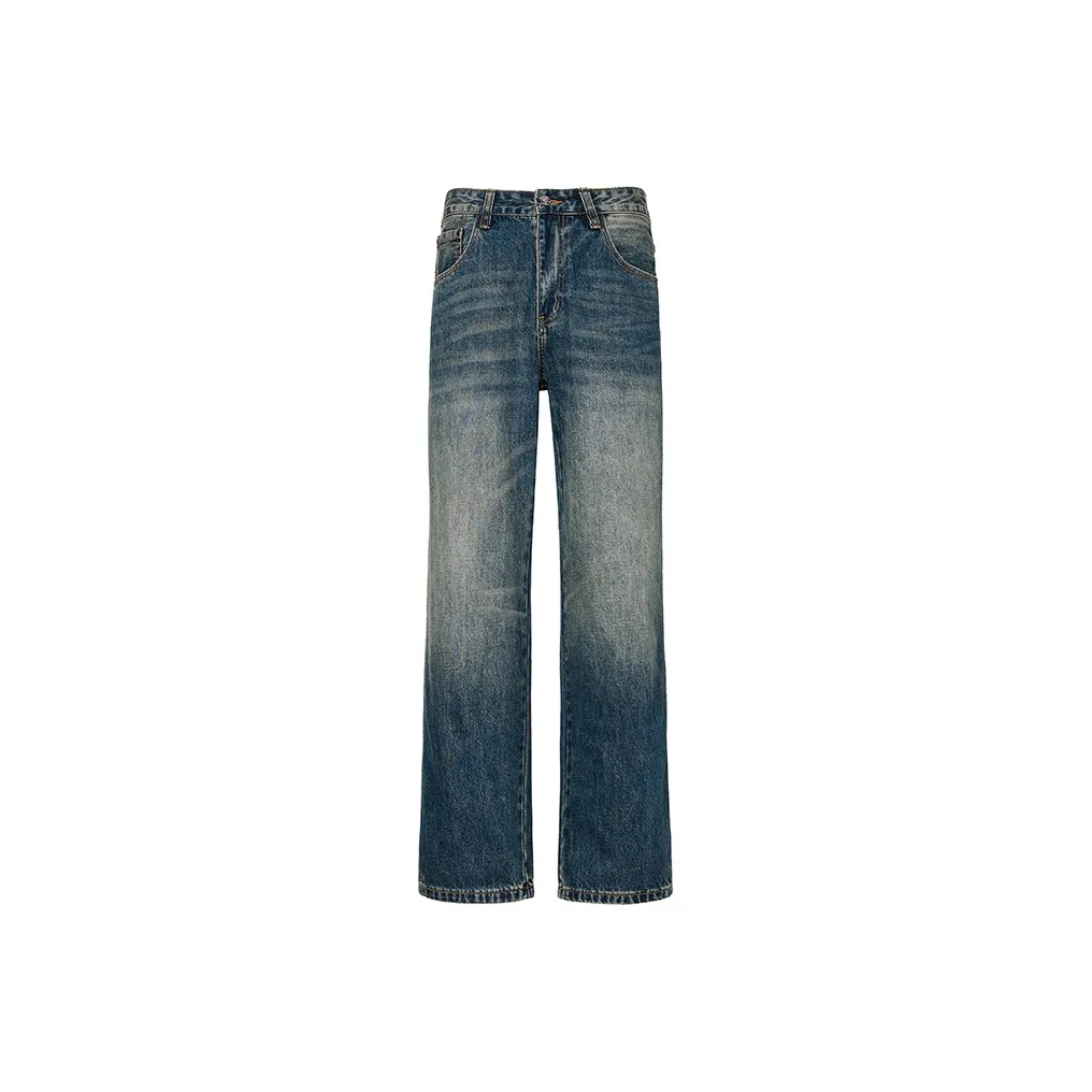 GTRG Темно-синие унисекс джинсы