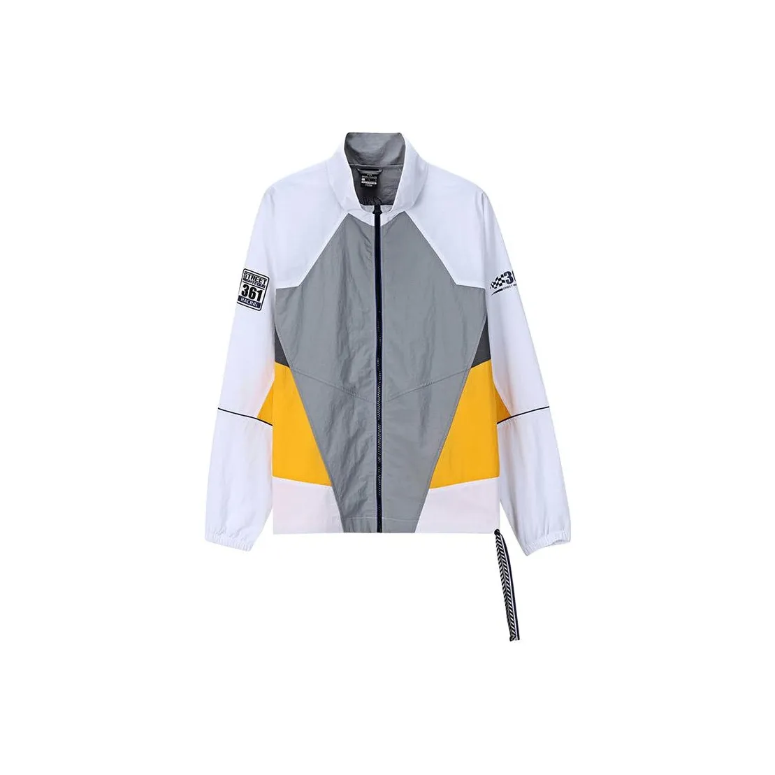 361° Trench Coats Men's Raw White/Cyan Brick Gray
