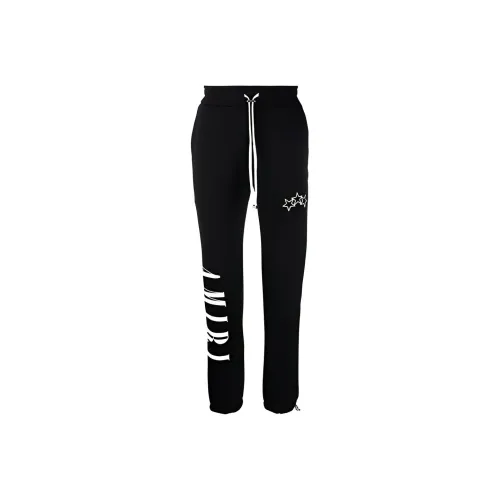 AMIRI Черные Мужские Вязаные Спортивные Брюки