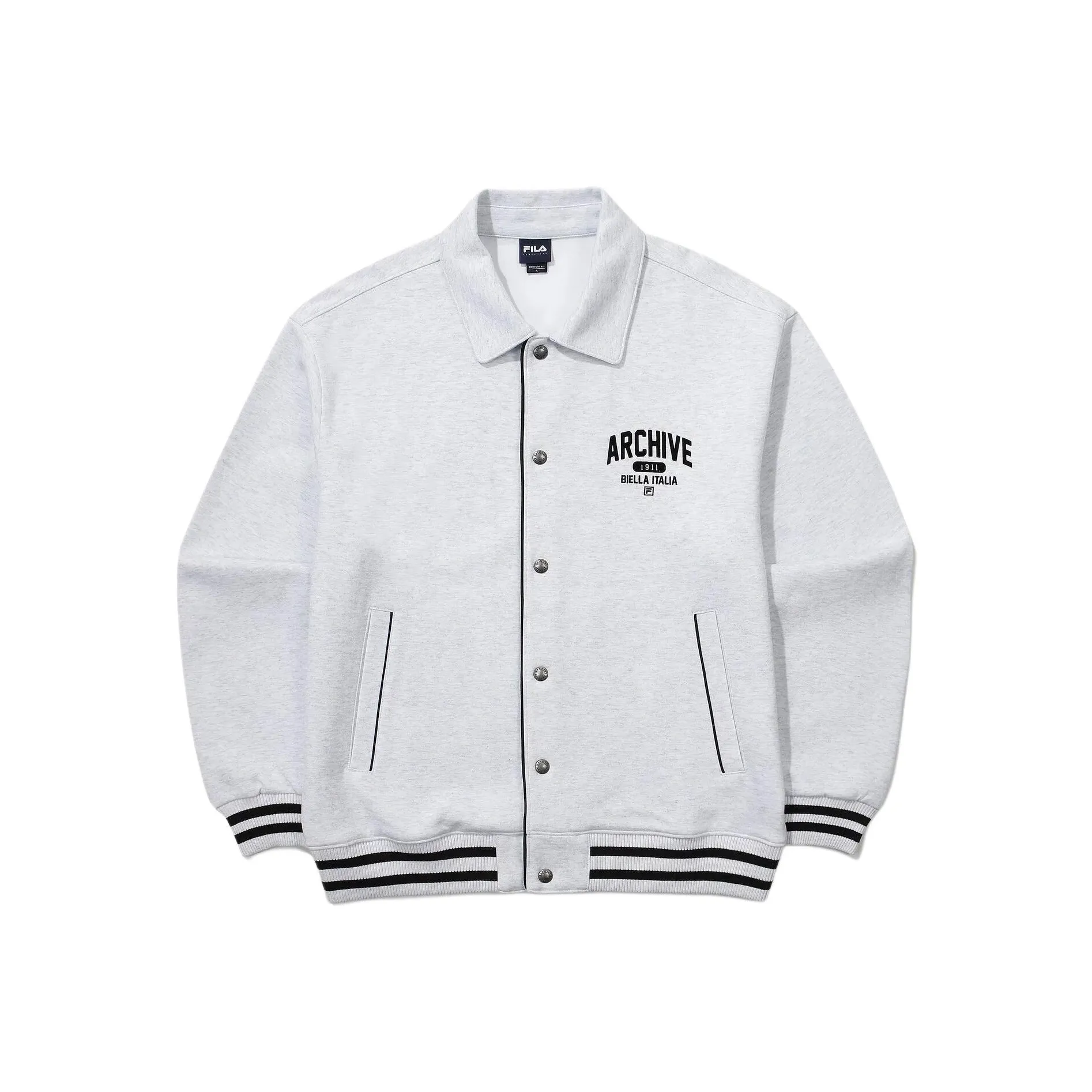 FILA Jackets Coats Unisex White