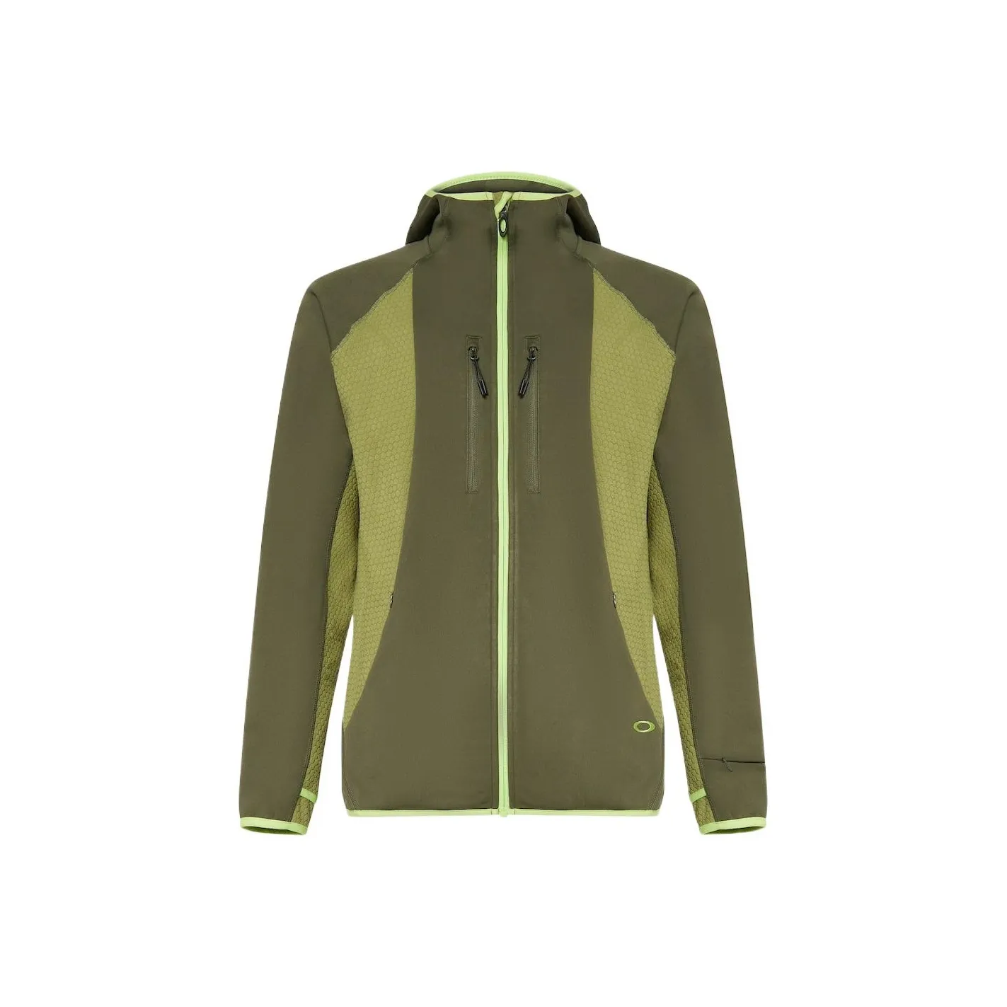 Oakley Drift Tech Fleece Толстовка Куртка Мужская Зеленая