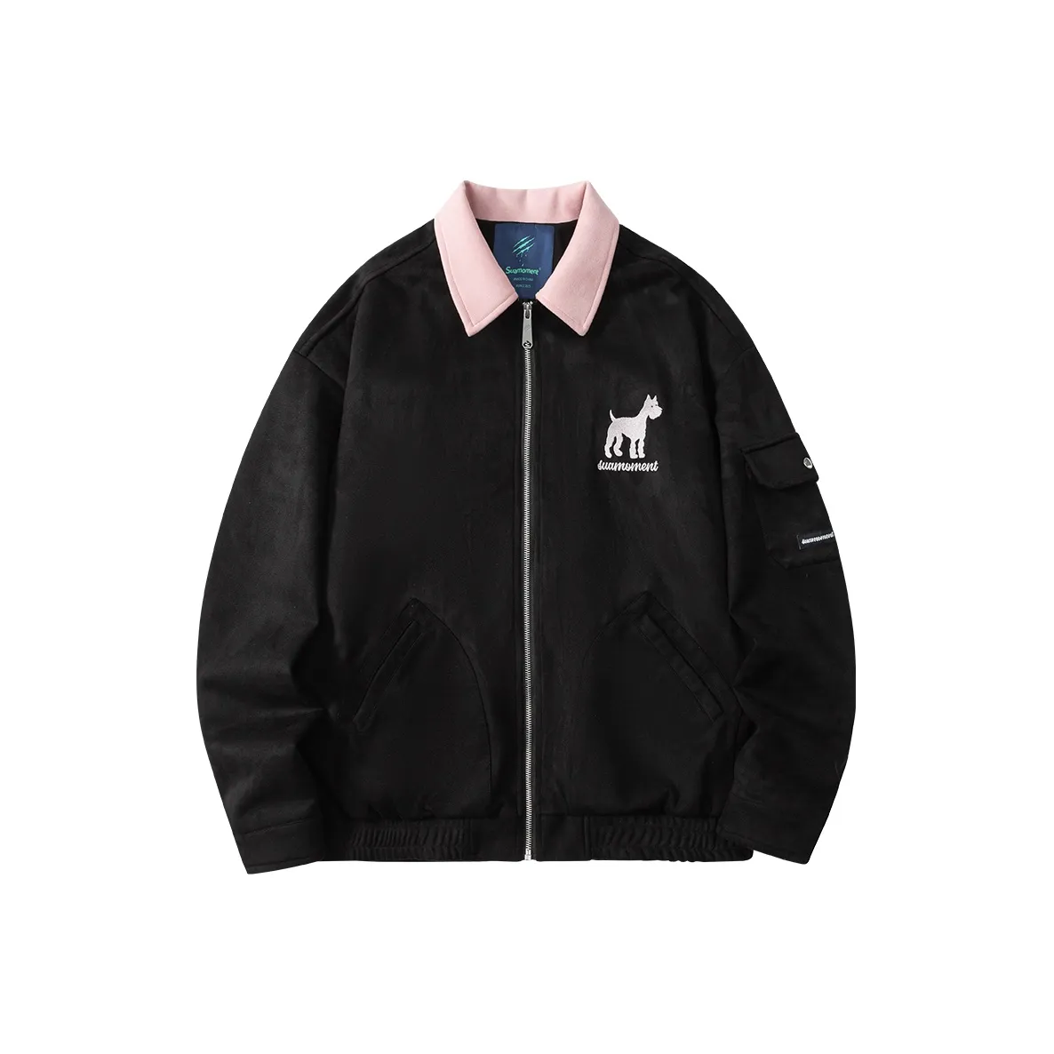 Suamoment Men's Spring Vintage Casual Couple Coat Unisex