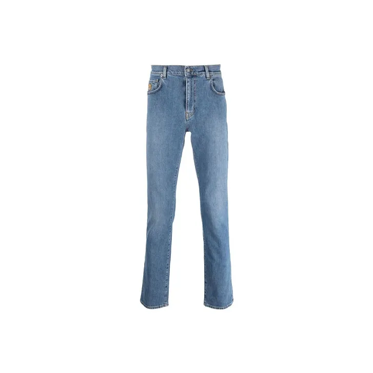 MOSCHINO Leo Teddy print Skinny Jeans
