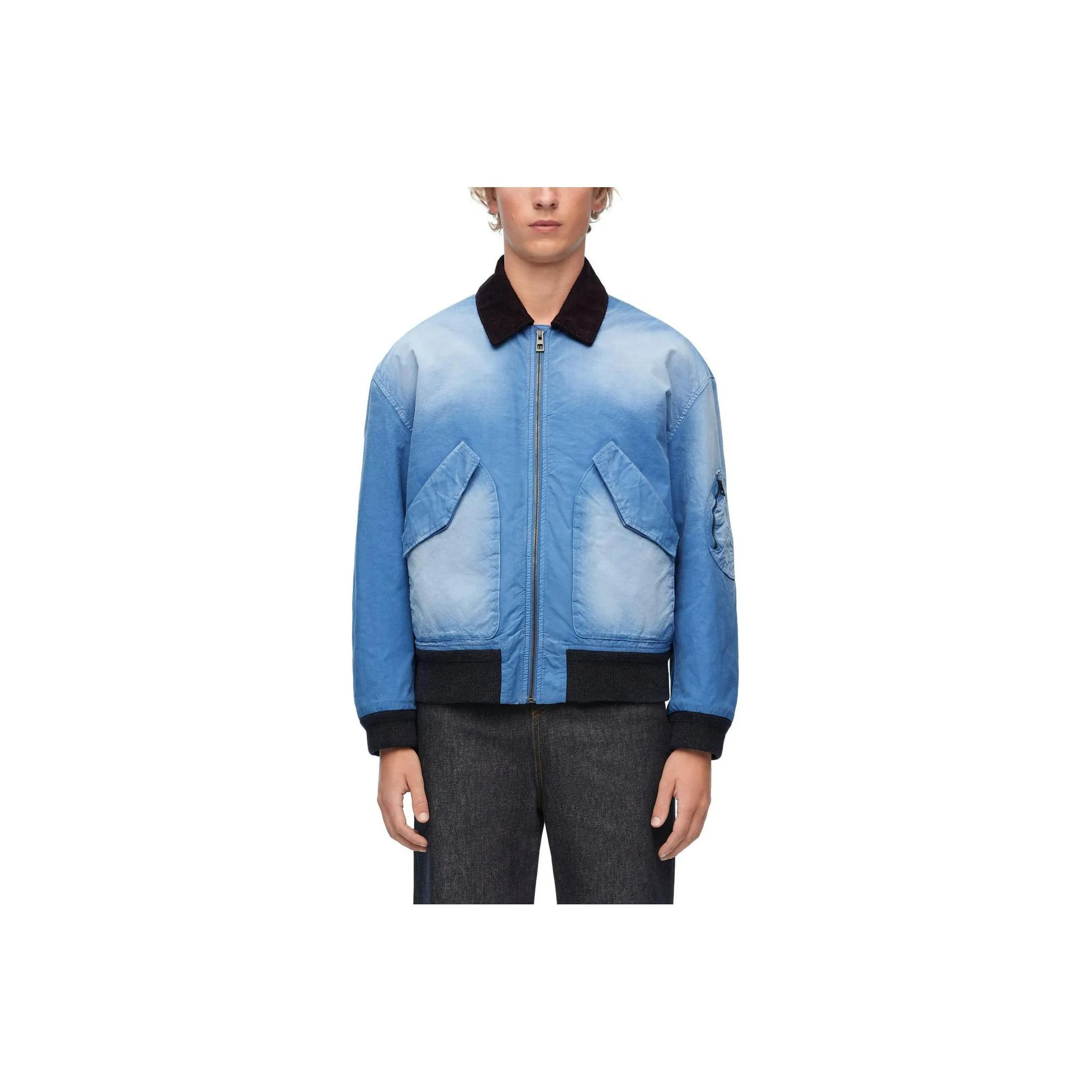 LOEWE Jackets Men Washed Indigo