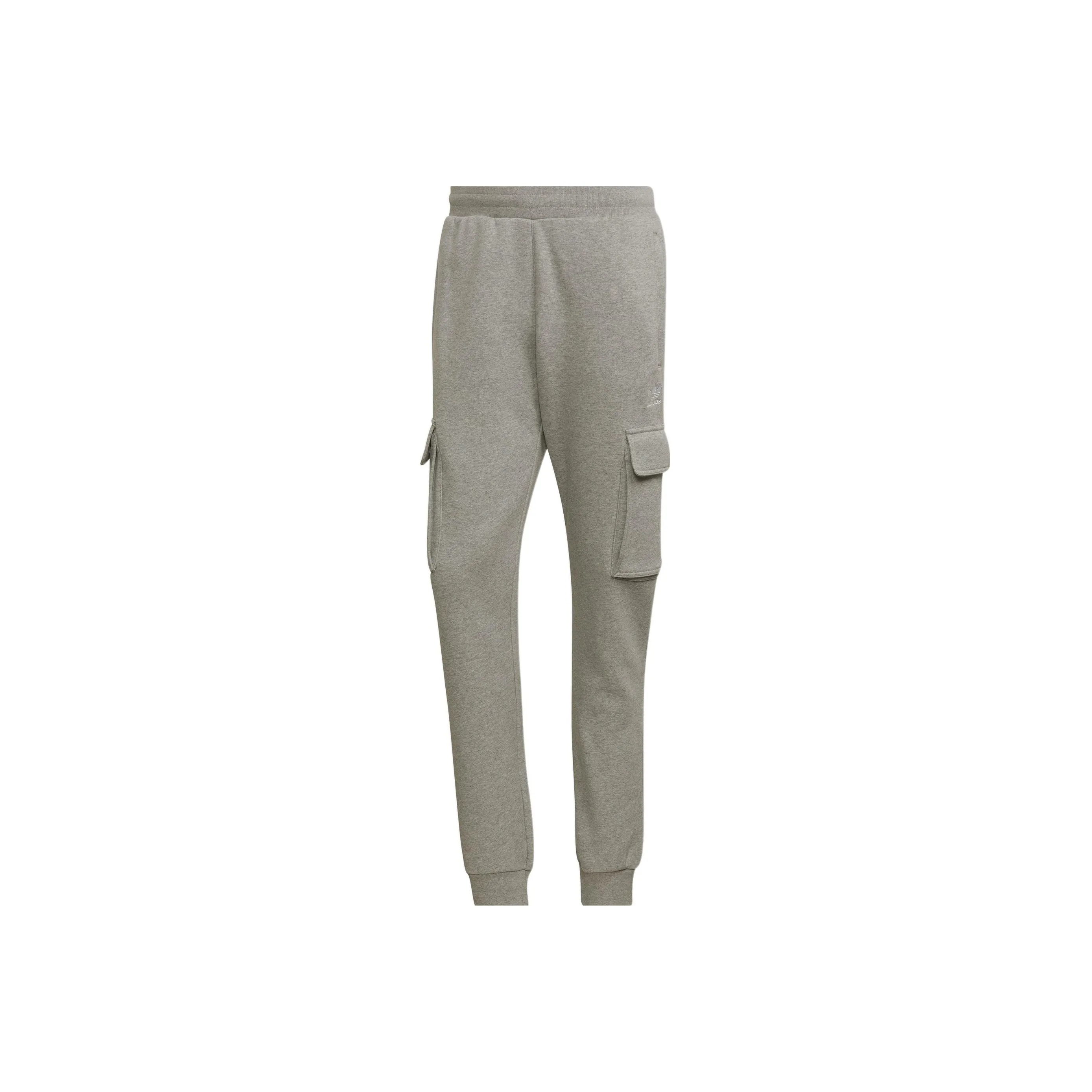 Adidas Originals EssentialESSENTIALS C P Вязаные Тренировочные Штаны Мужские Светло-Серые