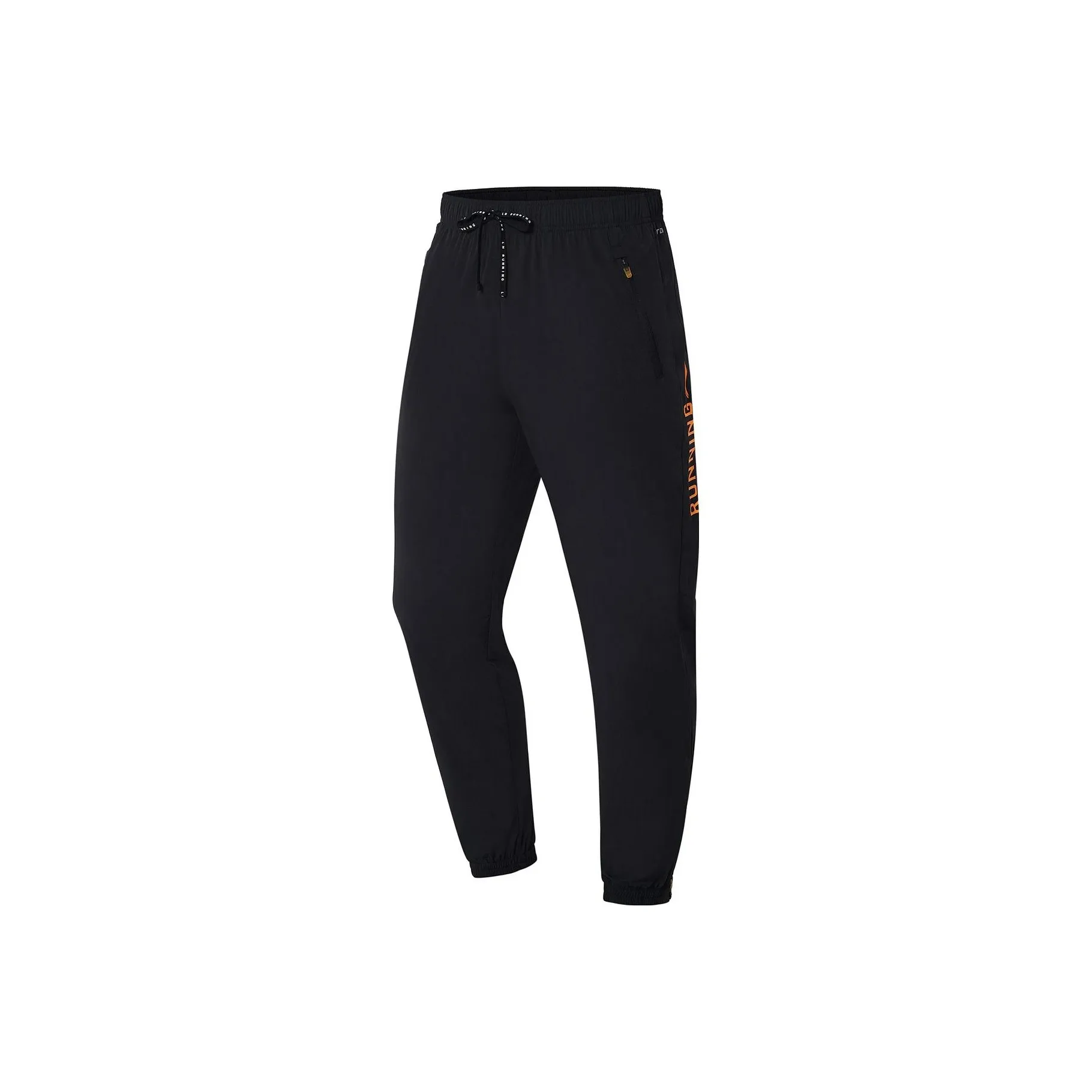 LINING RUNNING Collection Черные Мужские Вязаные Тренировочные Штаны