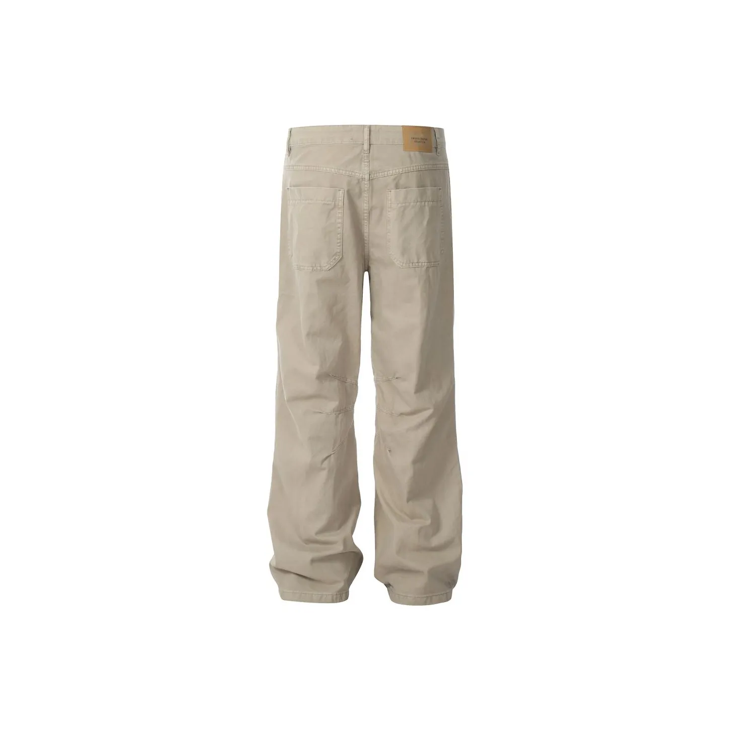 M MAICCO Jeans Unisex Light Khaki