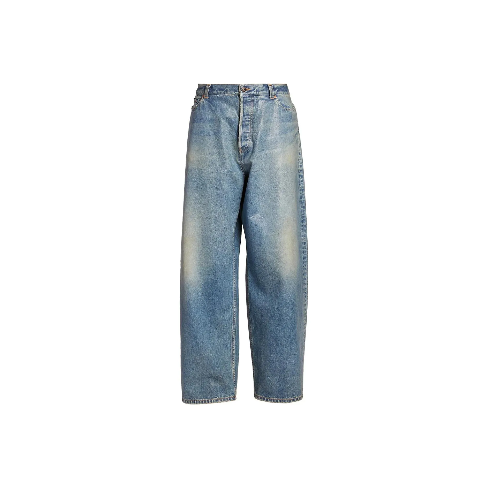Balenciaga Baggy Liquid Denim Jeans