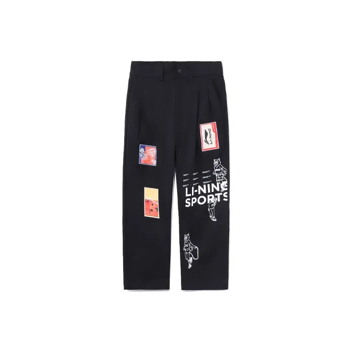 LiNing Casual Pants Unisex Black