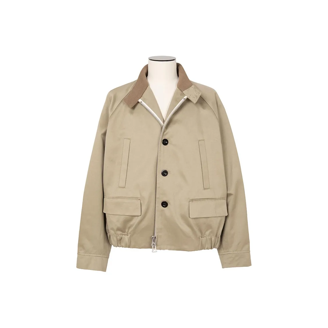 Sacai Elasticated Hem Chino Jacket