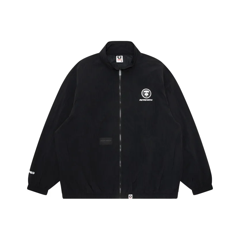 Aape By *A Bathing APE® Logo appliqué Zip up Jacket