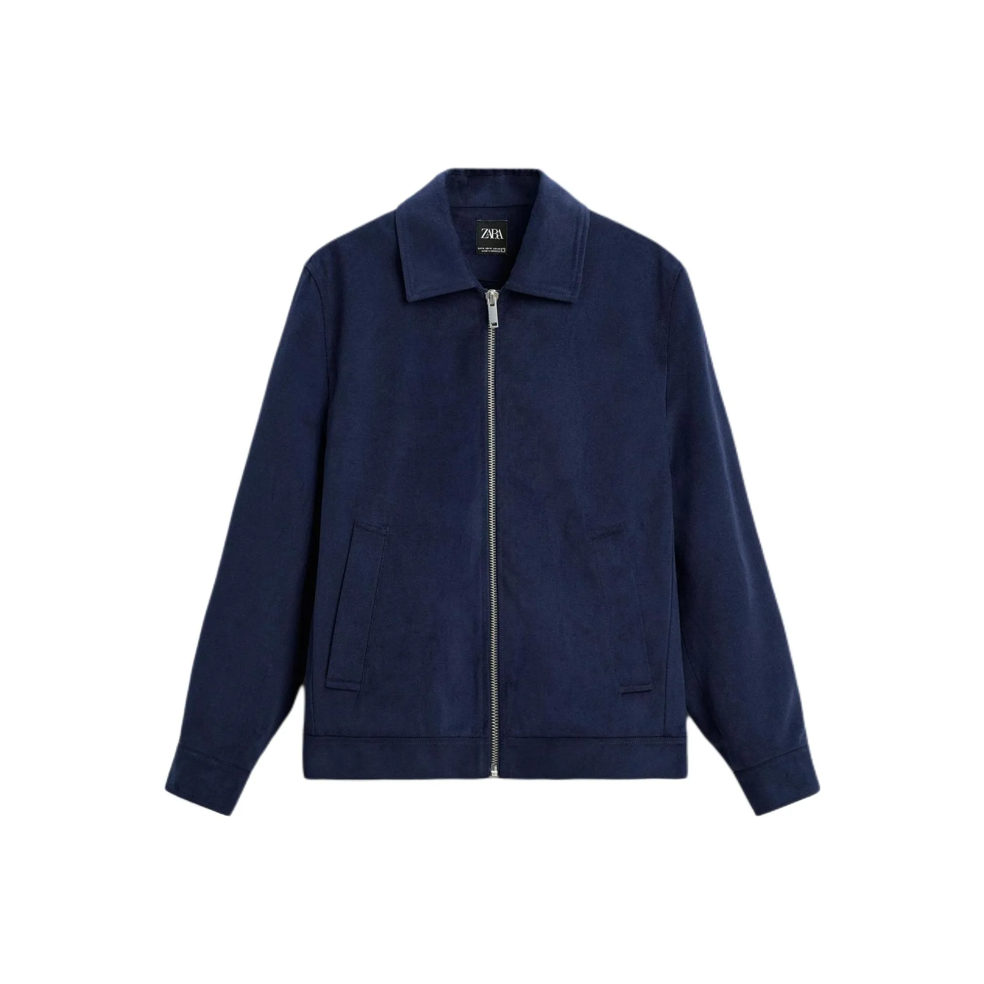 ZARA Куртки и Пальто Мужской Темно-синий Синий