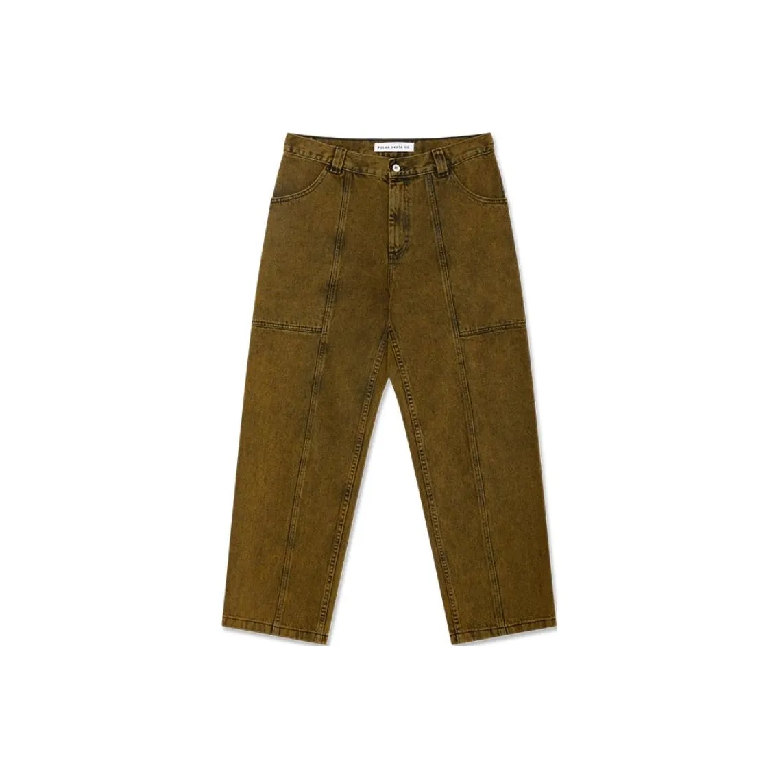 POLAR SKATE CO Джинсы Мужские Желтые Черные