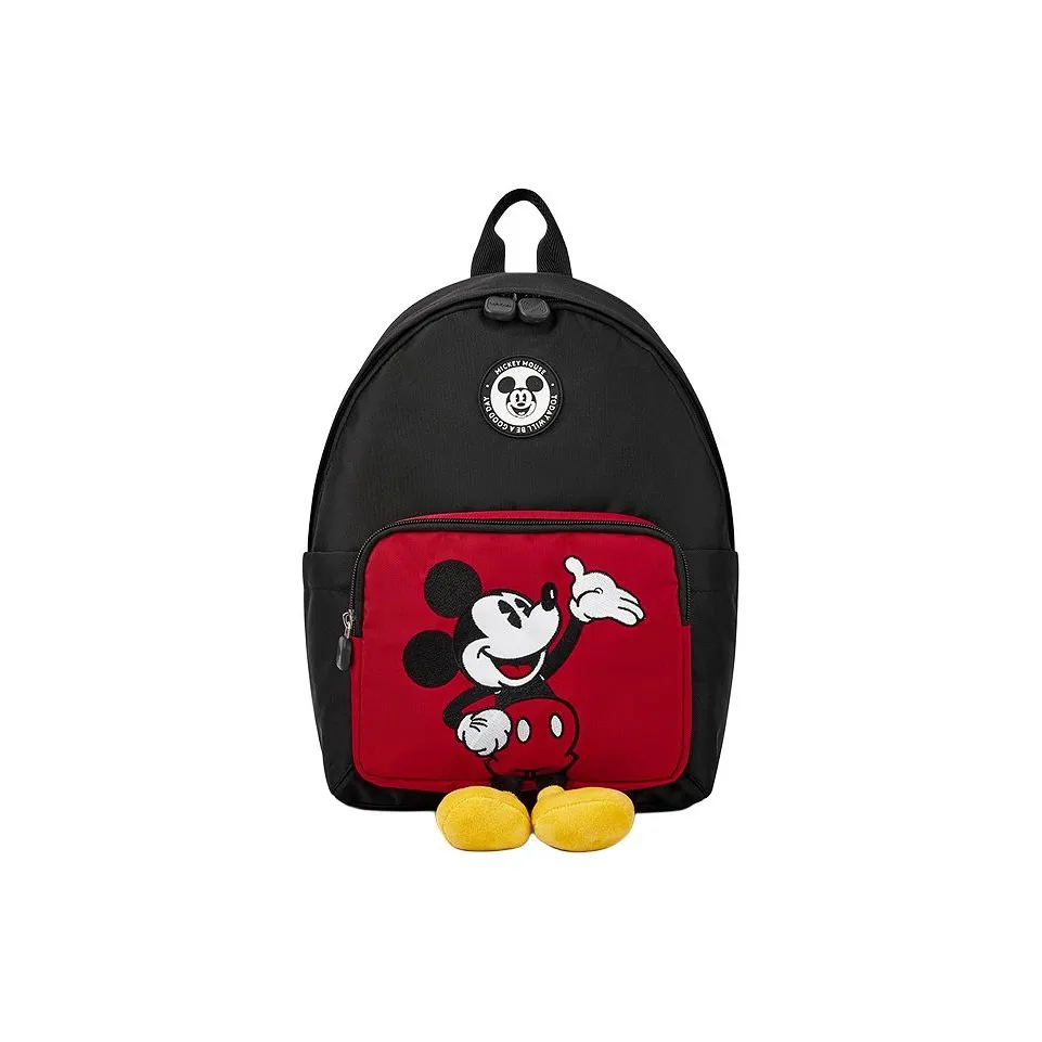 BALABALA Disney Ткань Kids Сумка Обычный Детский Черный Красный Тон