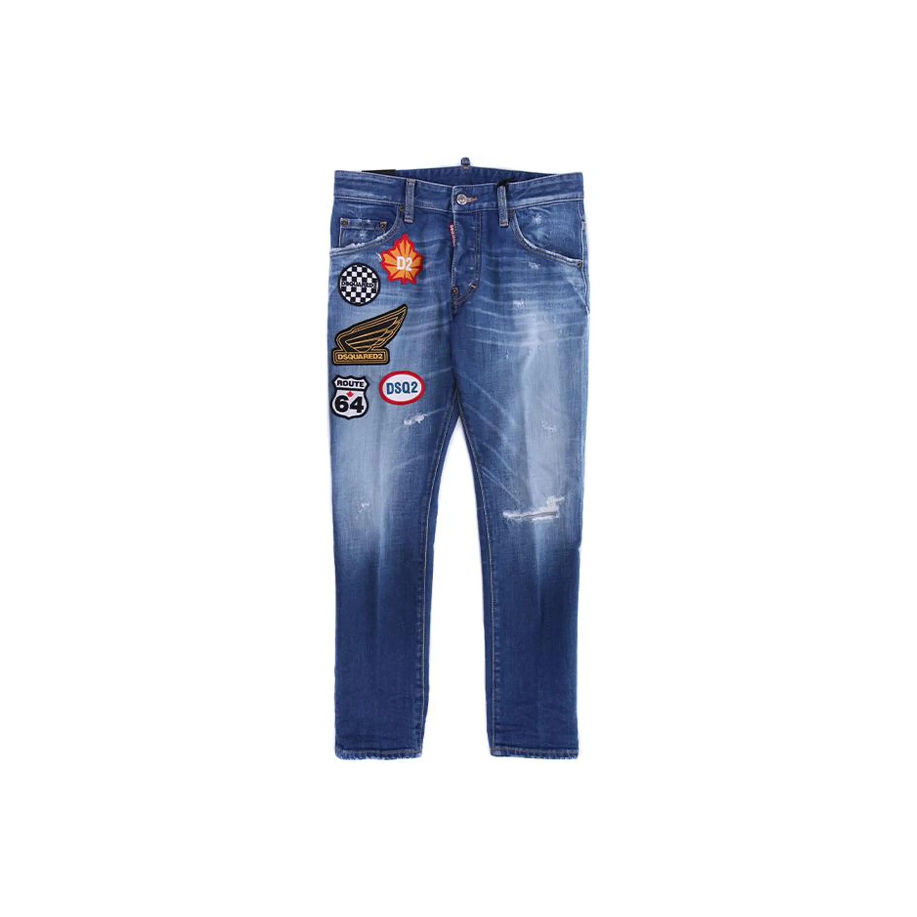 DSQUARED 2 Blue Men's Jeans DSQUARED 2 Синий Мужской Джинсы