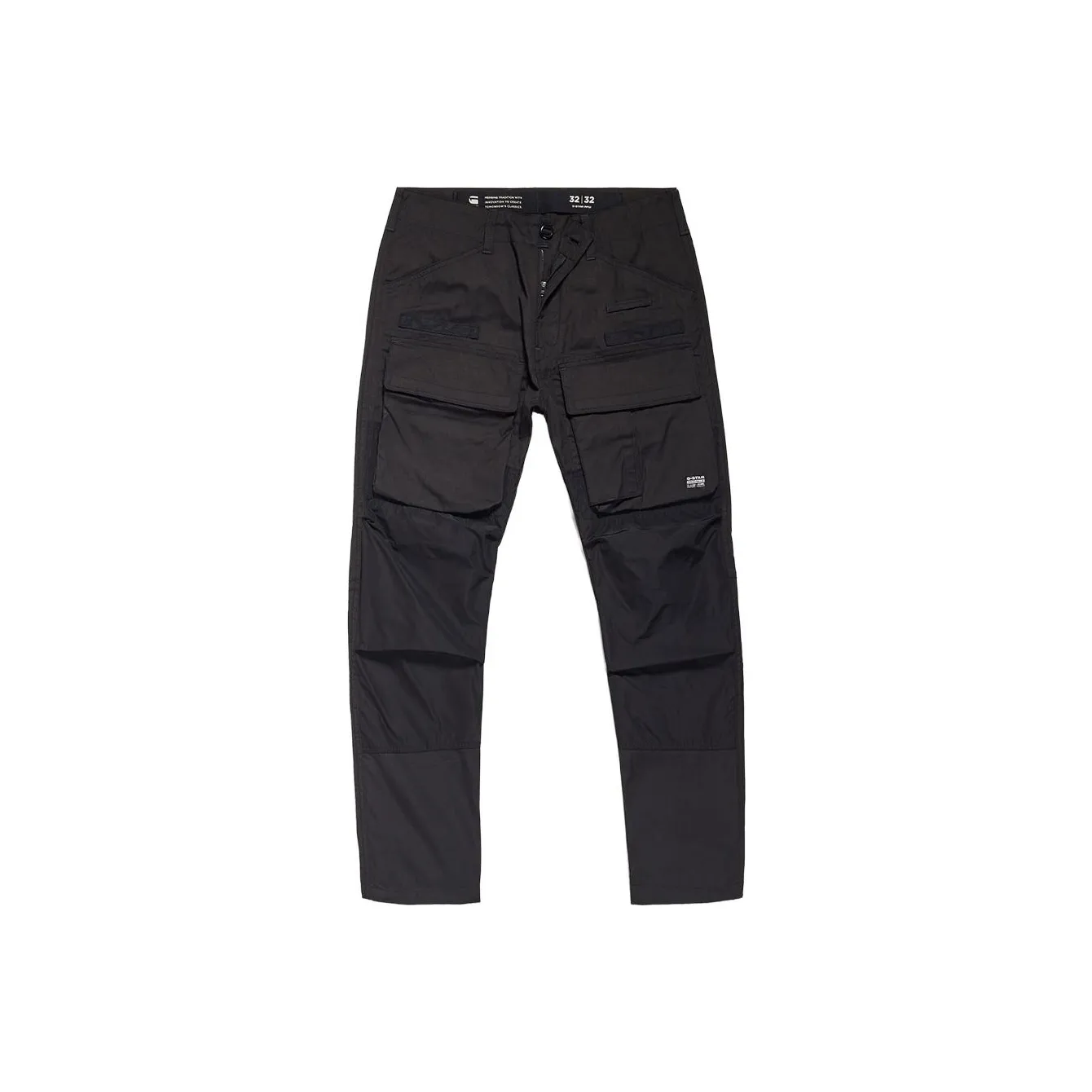 G STAR RAW Cargo paisley-print pants Men's Black