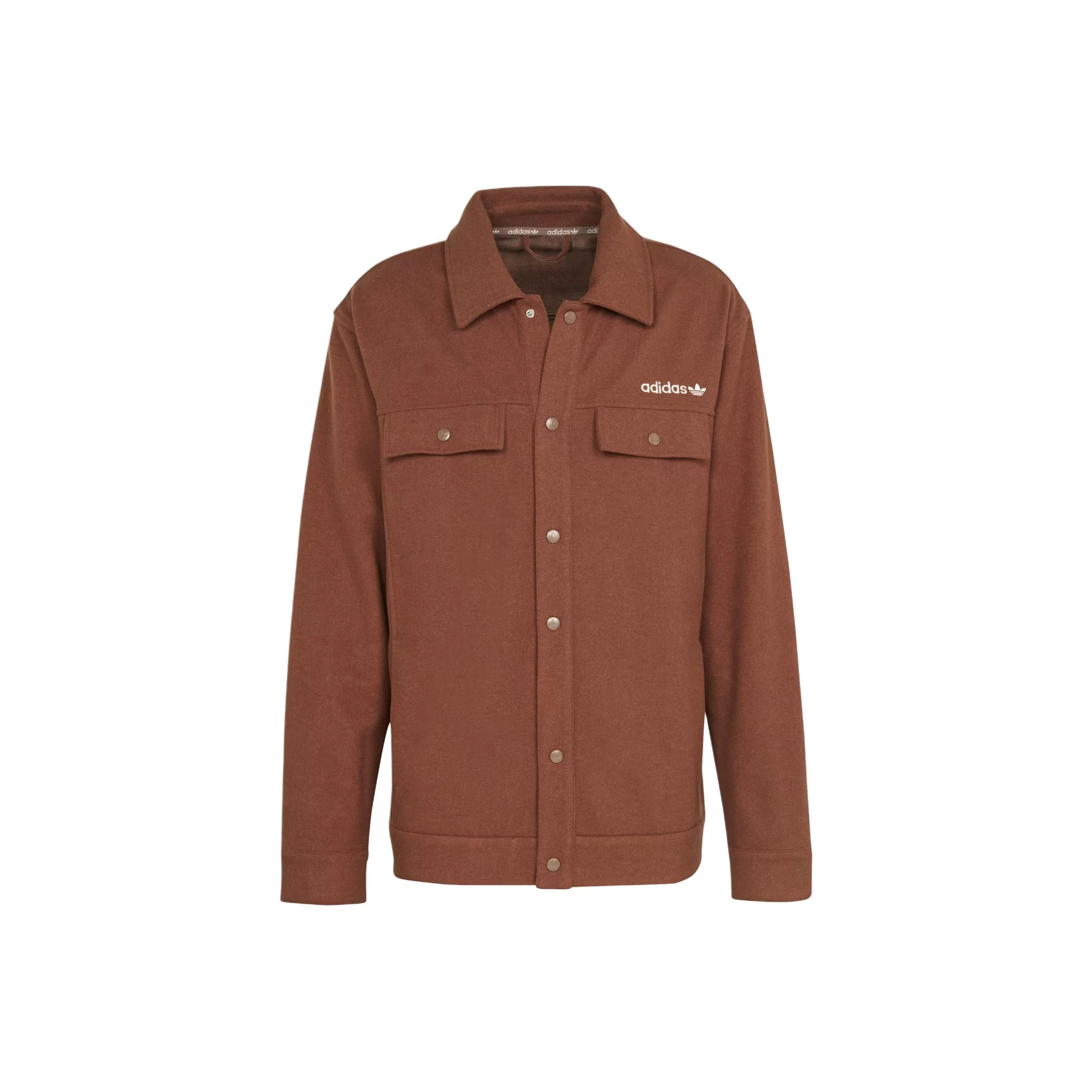 Adidas Originals Logo Embroidered Premium Overshirt