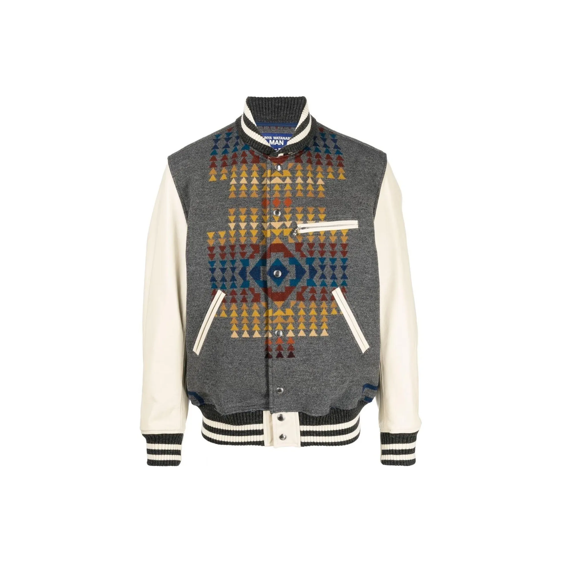 JUNYA WATANABE Pendleton Varsity Button-Up Jacket