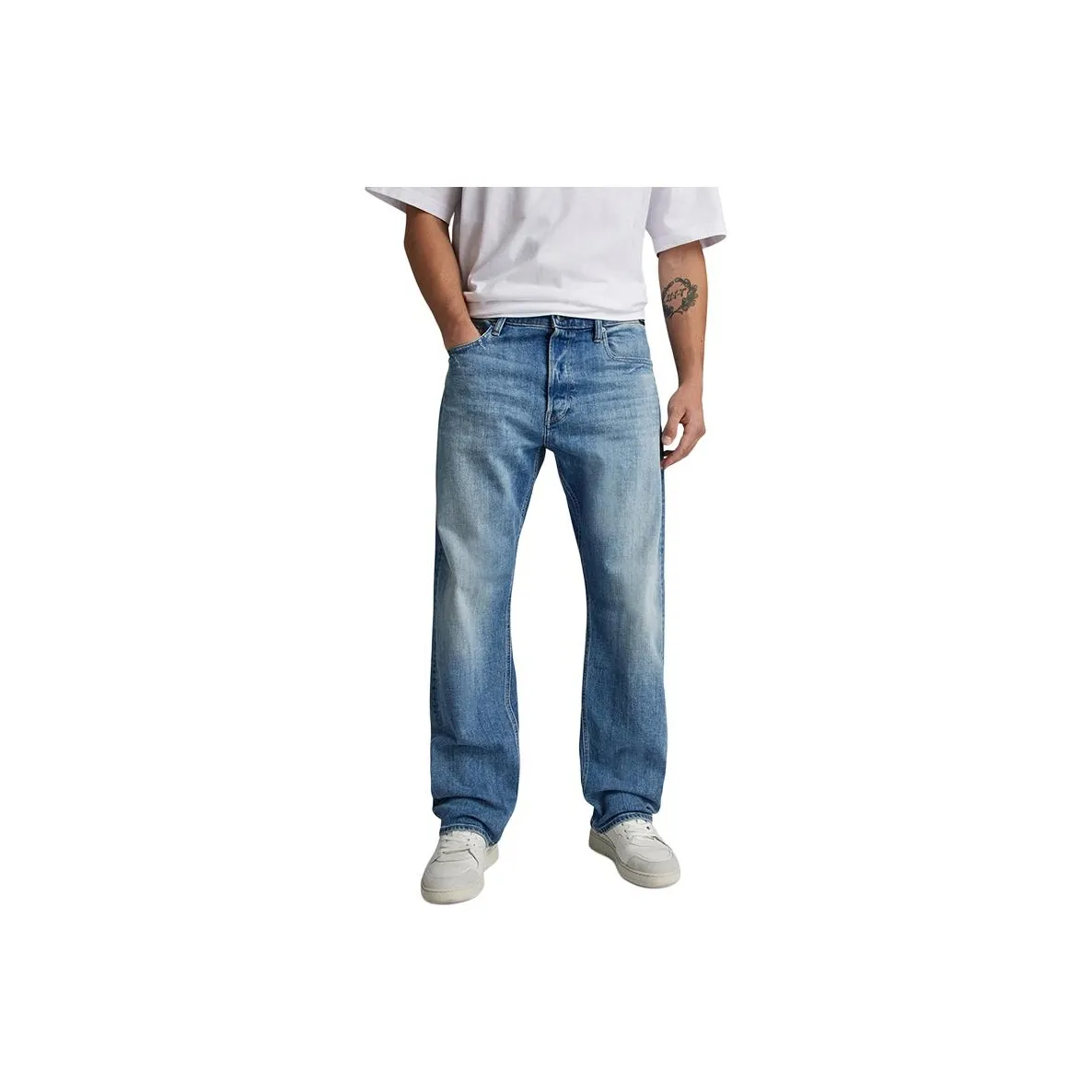 G STAR RAW Jeans Men's Off White Nicaraguan Blue