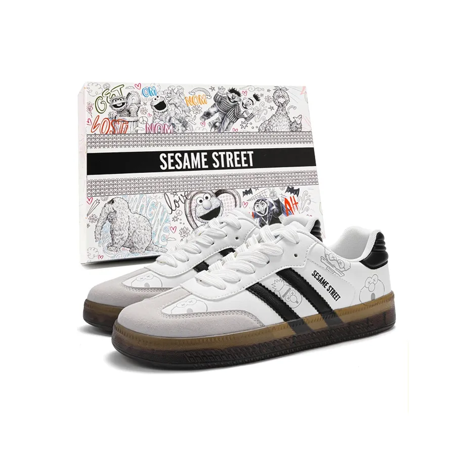 SESAME STREET Высота Увеличивающая Баланс Поддержка Устойчивые к Износу Легкие Скейтборд Кроссовки Унисекс