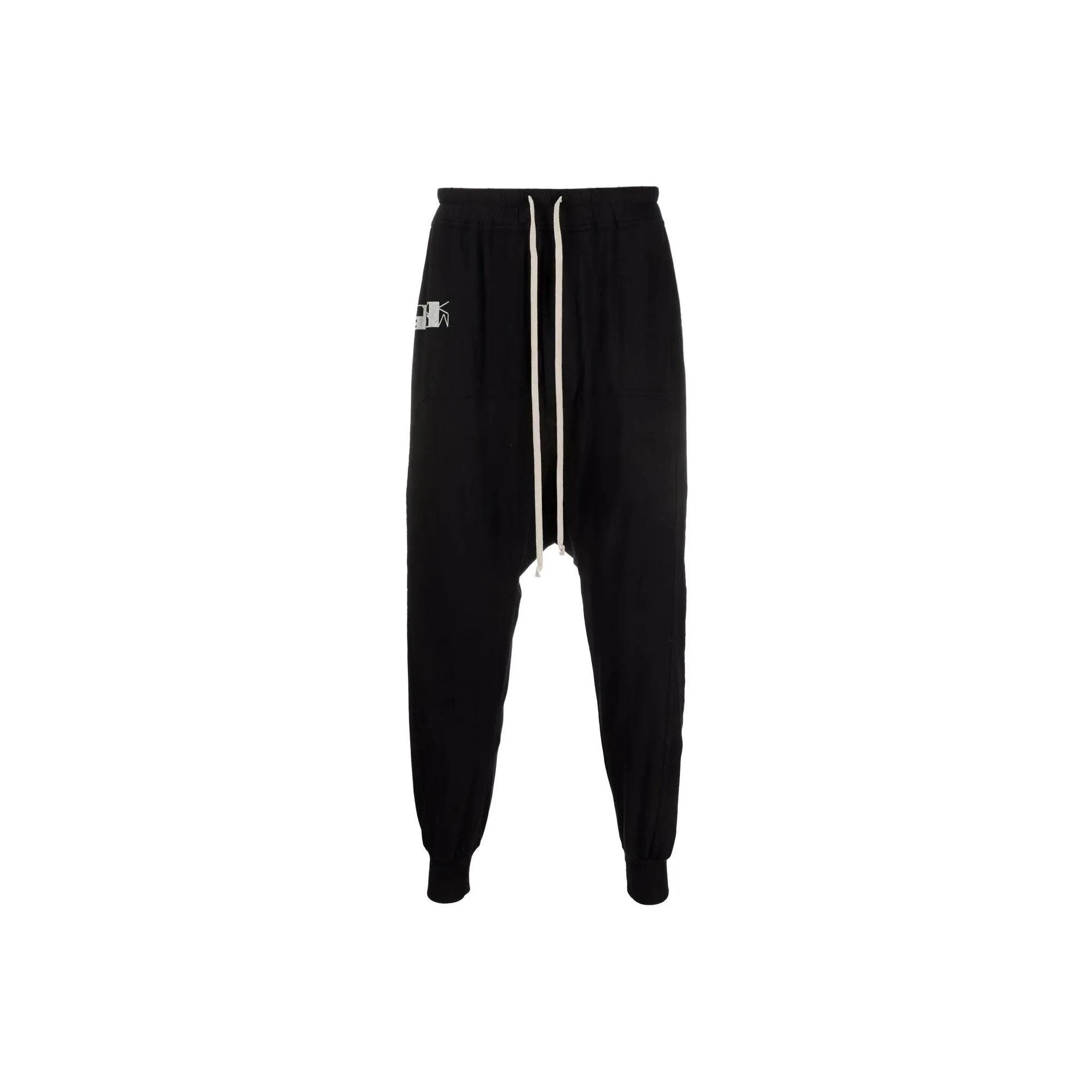 Medusa graphic print sweatshirt dress Nero Logo print Drop crotch Trousers