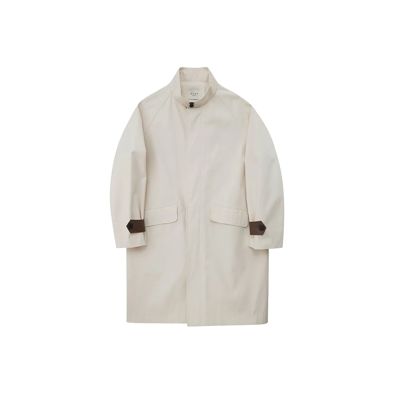 NANS STUDIO Белый/Экрю Мужской Тренч