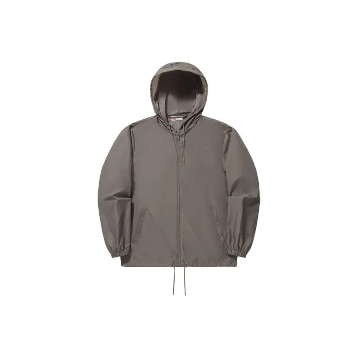 LiNing Vital Series Trench Coat Unisex Mushroom Brown
