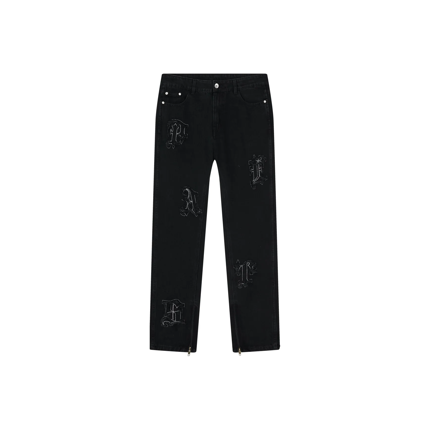 PASET Jeans Unisex Black