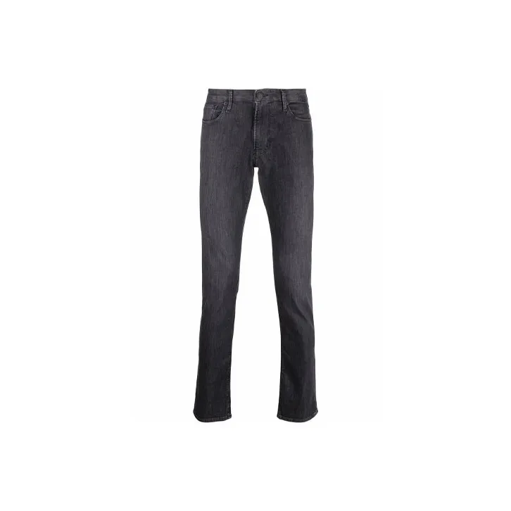 EMPORIO ARMANI Logo Embroidered Skinny Jeans