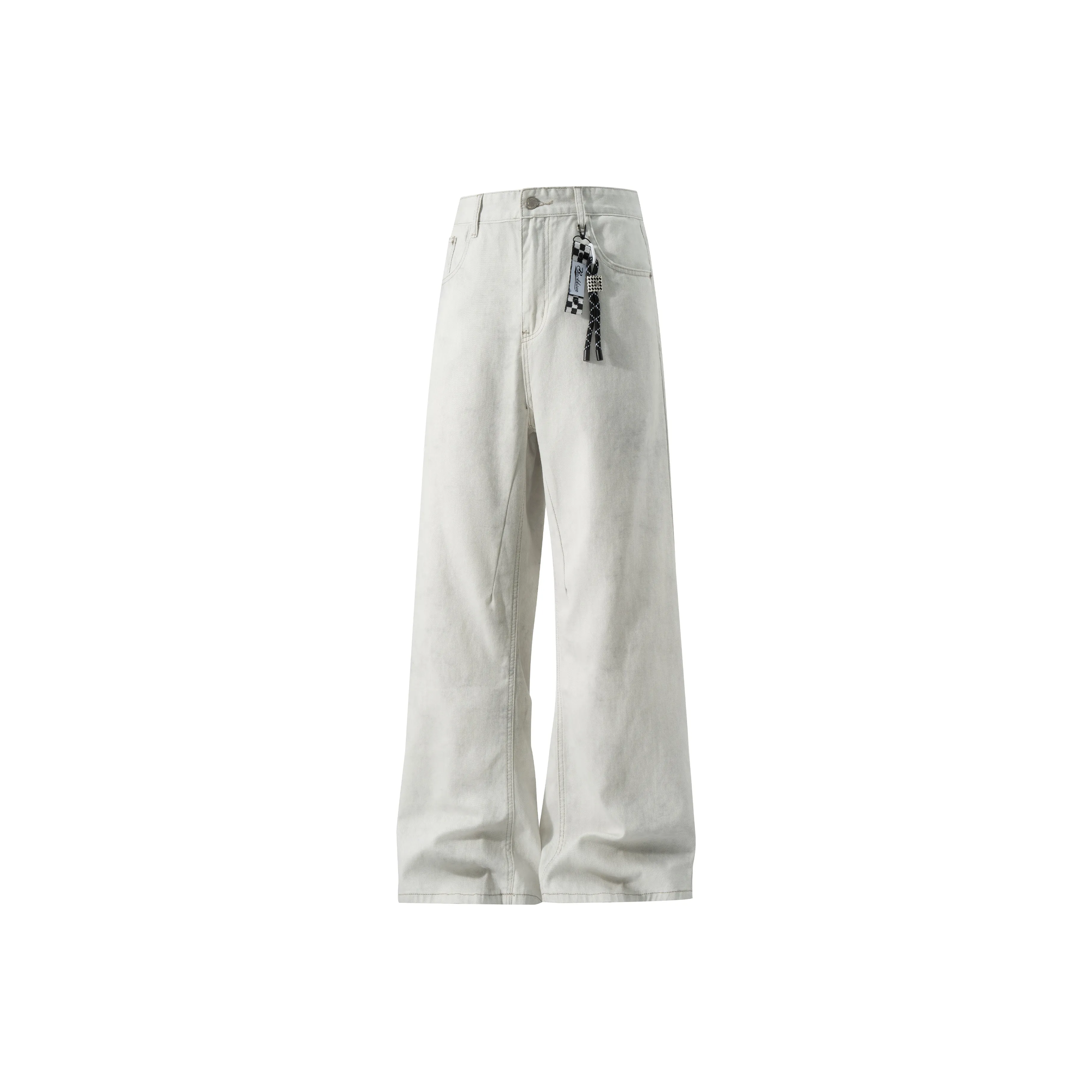 David Bakken Jeans Unisex Dirty White