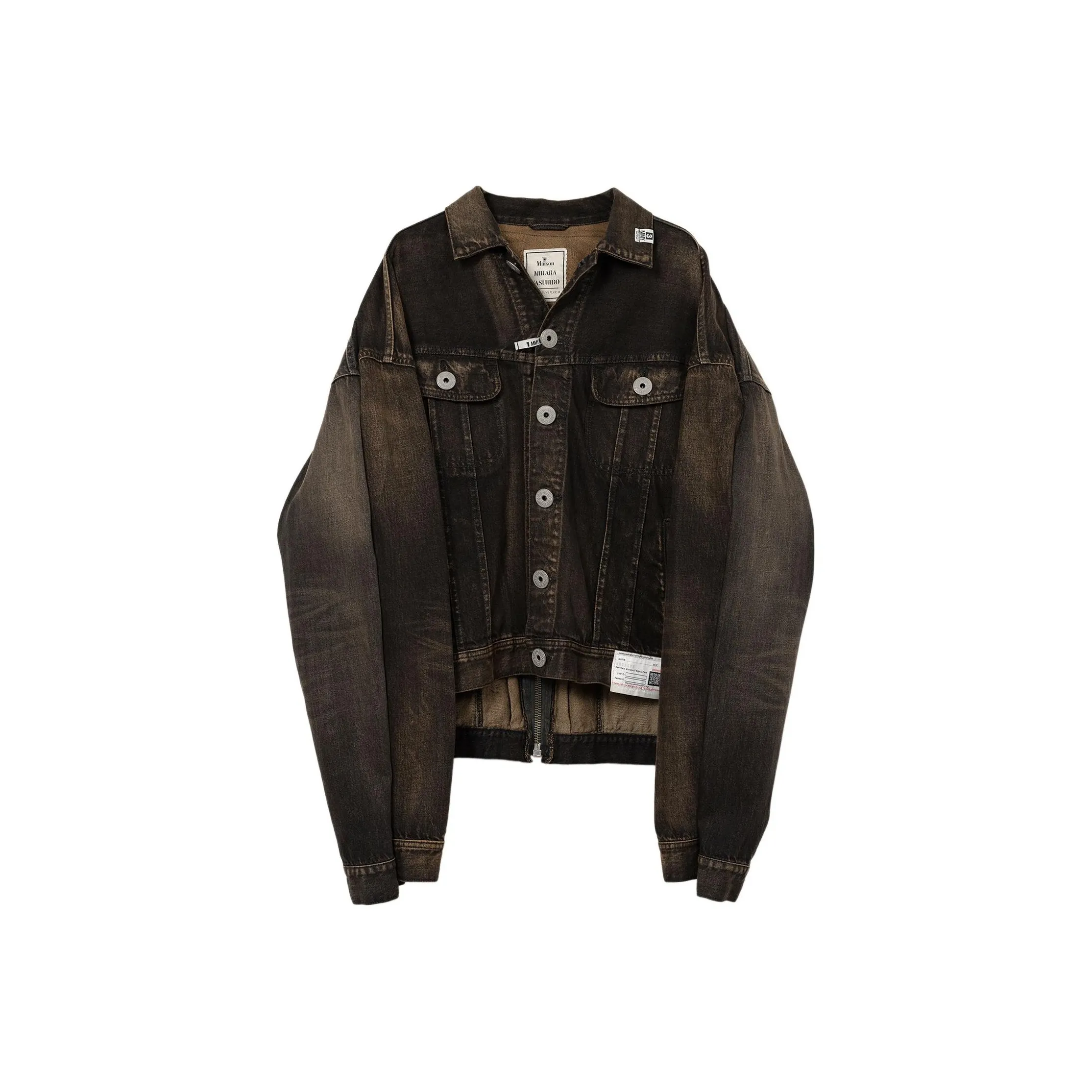 Maison Mihara Yasuhiro Both Fronts Denim Jacket