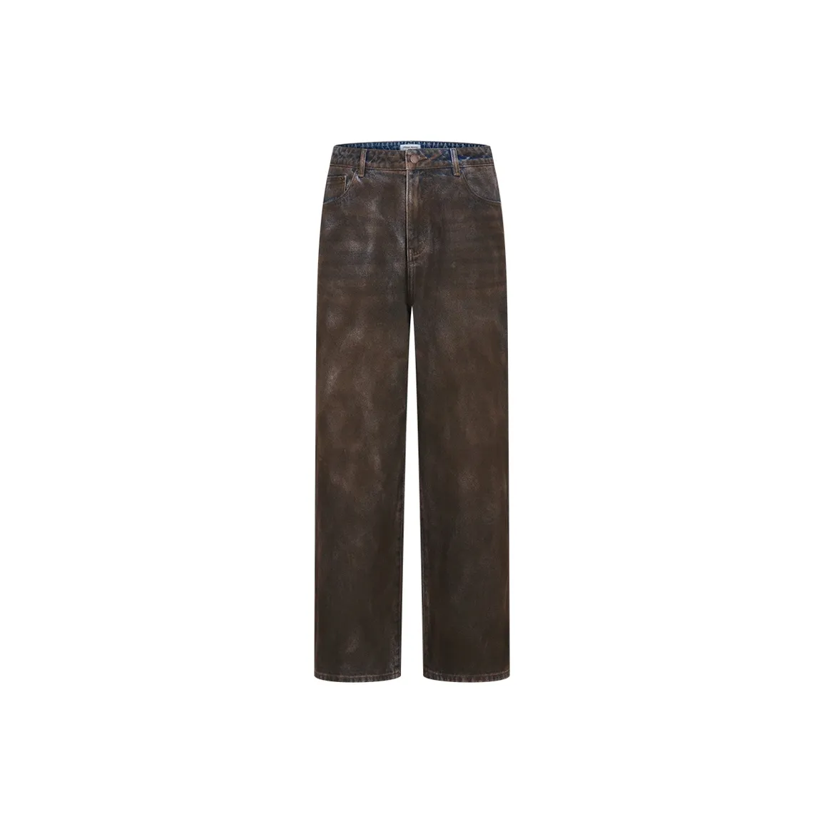 URBAN REVIVO Jeans Men's Red Brown