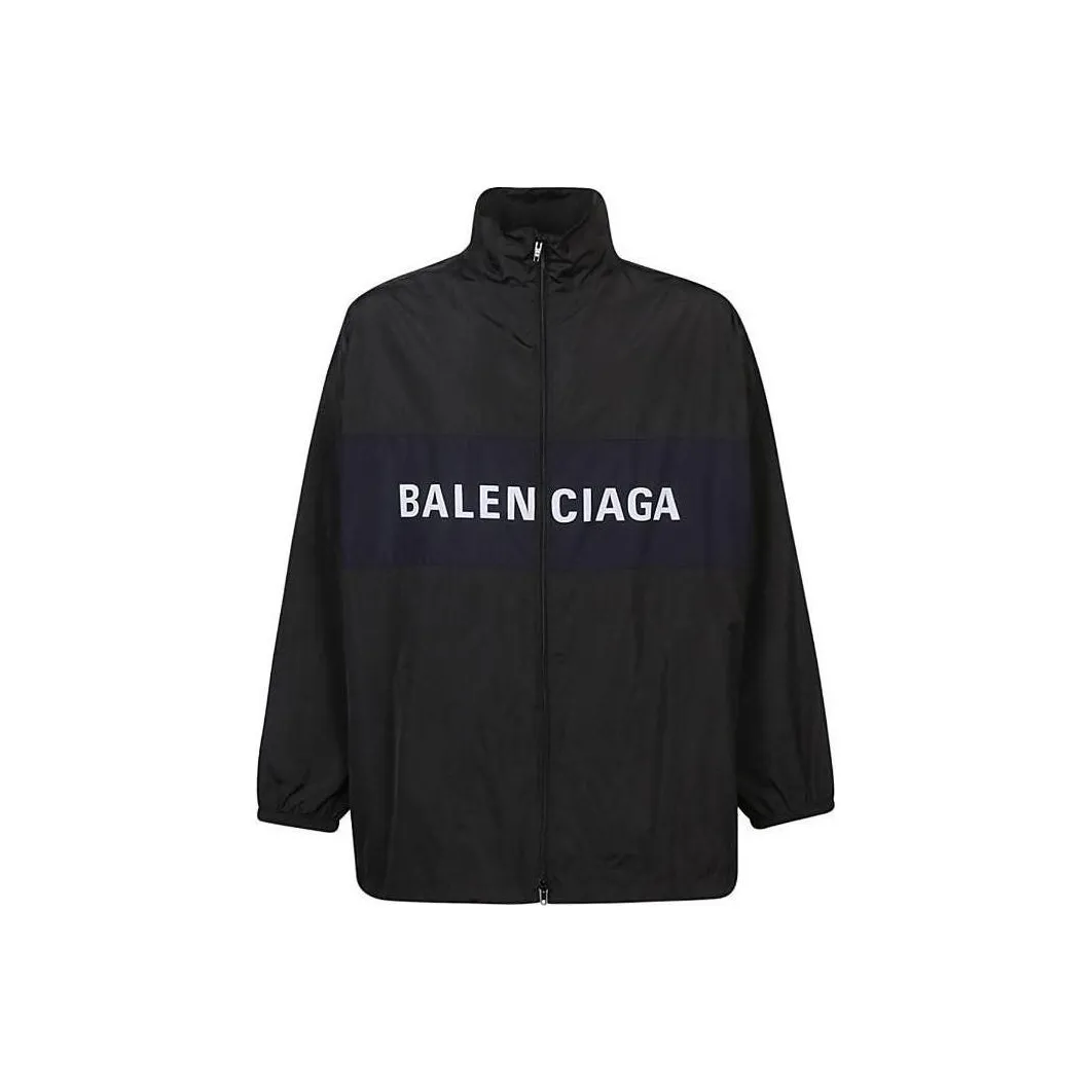 Balenciaga Logo print Lightweight Jacket