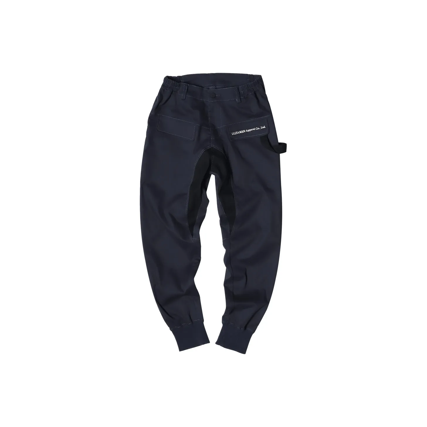 LUJIAMEN Fall Casual Pants Men's Dark Blue