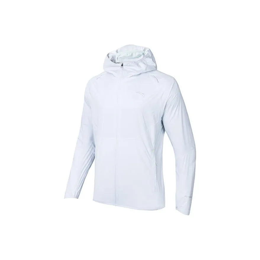 Anta Running Collection Trench Coat Men's Pure White