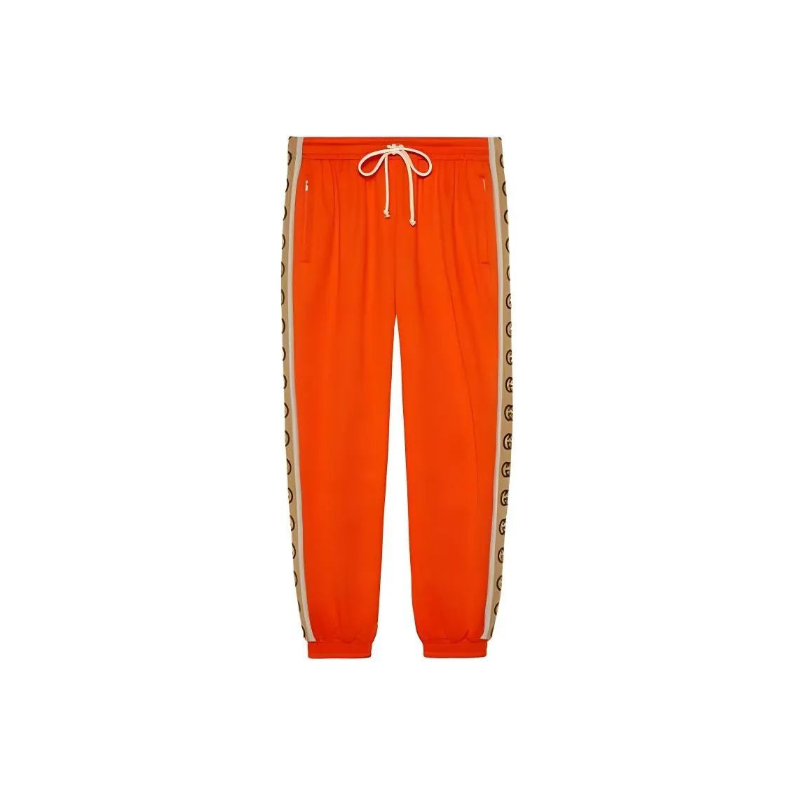 GUCCI Sports Pants Men's Orange
