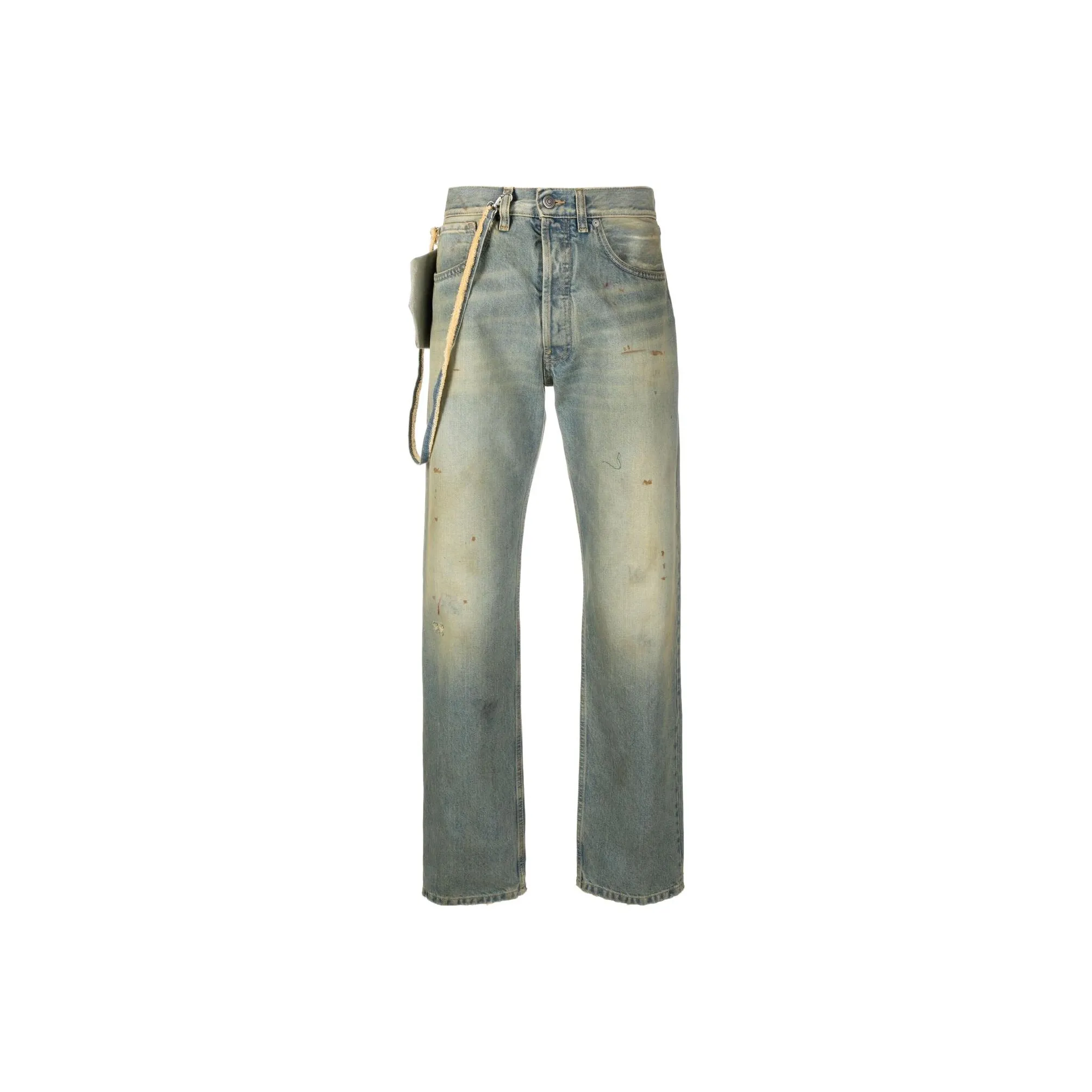 Maison Margiela Distressed Straight Leg Jeans