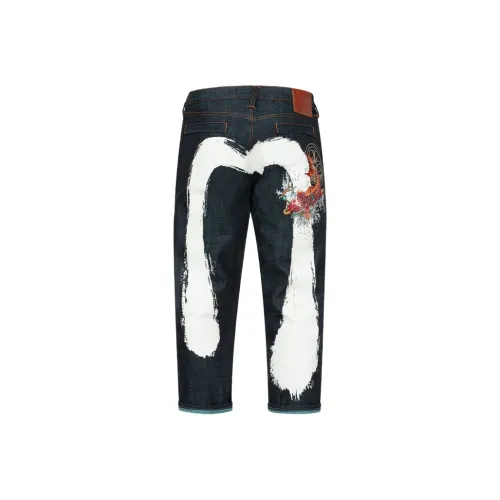 EVISU Джинсовый синий Мужские Джинсы