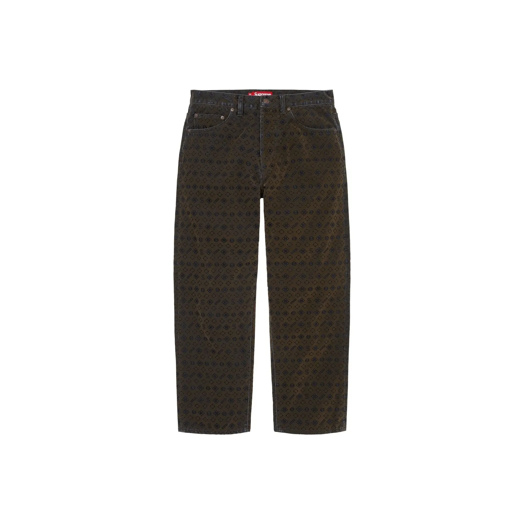 Supreme Flocked Loose Fit Jean