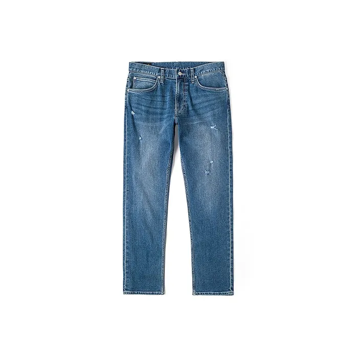 Lee Джинсы Мужские Средний Светло-Синий