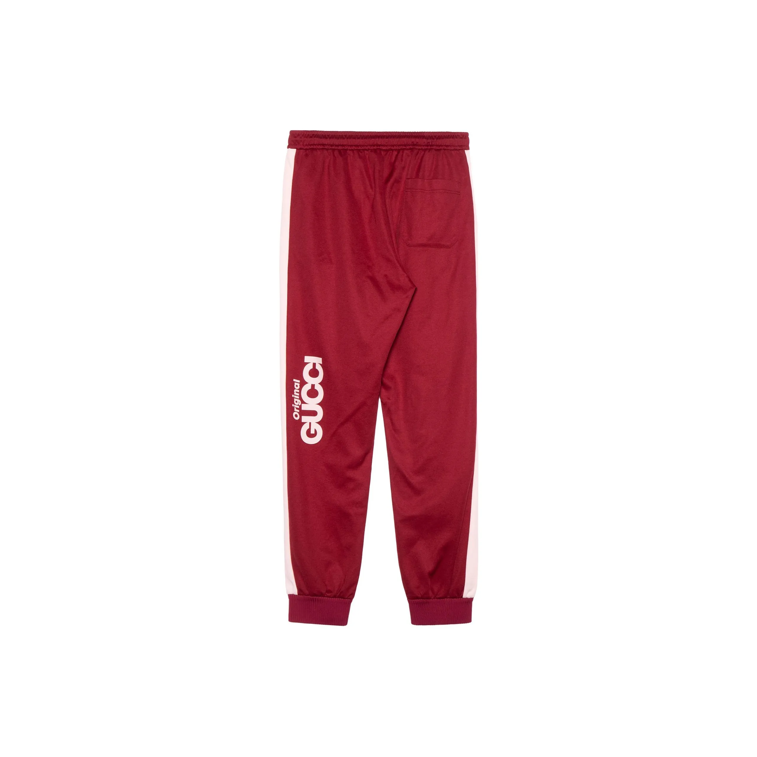 GUCCI Knitted Sports Pants Men's Red