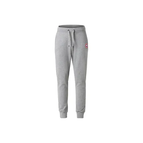 Canada Goose Huron Series Серый Мужские Вязаные Тренировочные Брюки