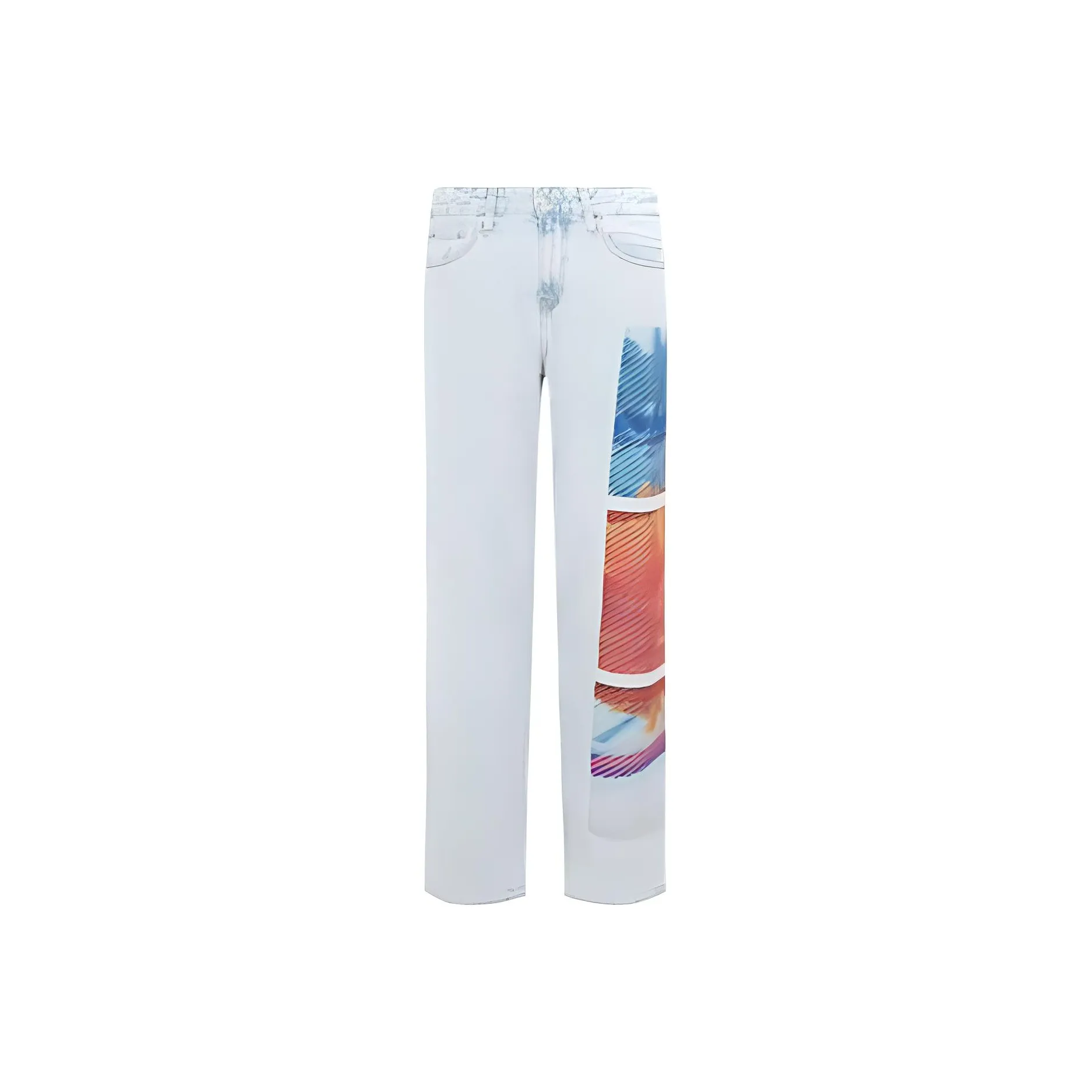 Calvin Klein SS23 Fork 90 Series Jeans Men's Denim Light Blue