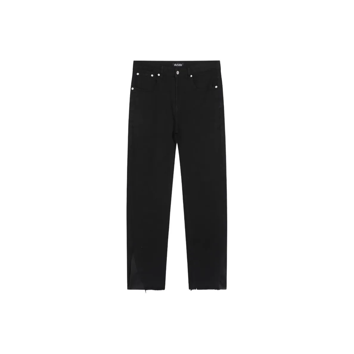 GURBAKS Джинсы Мужские Черные Утолщенные и с Подкладкой из Флиса