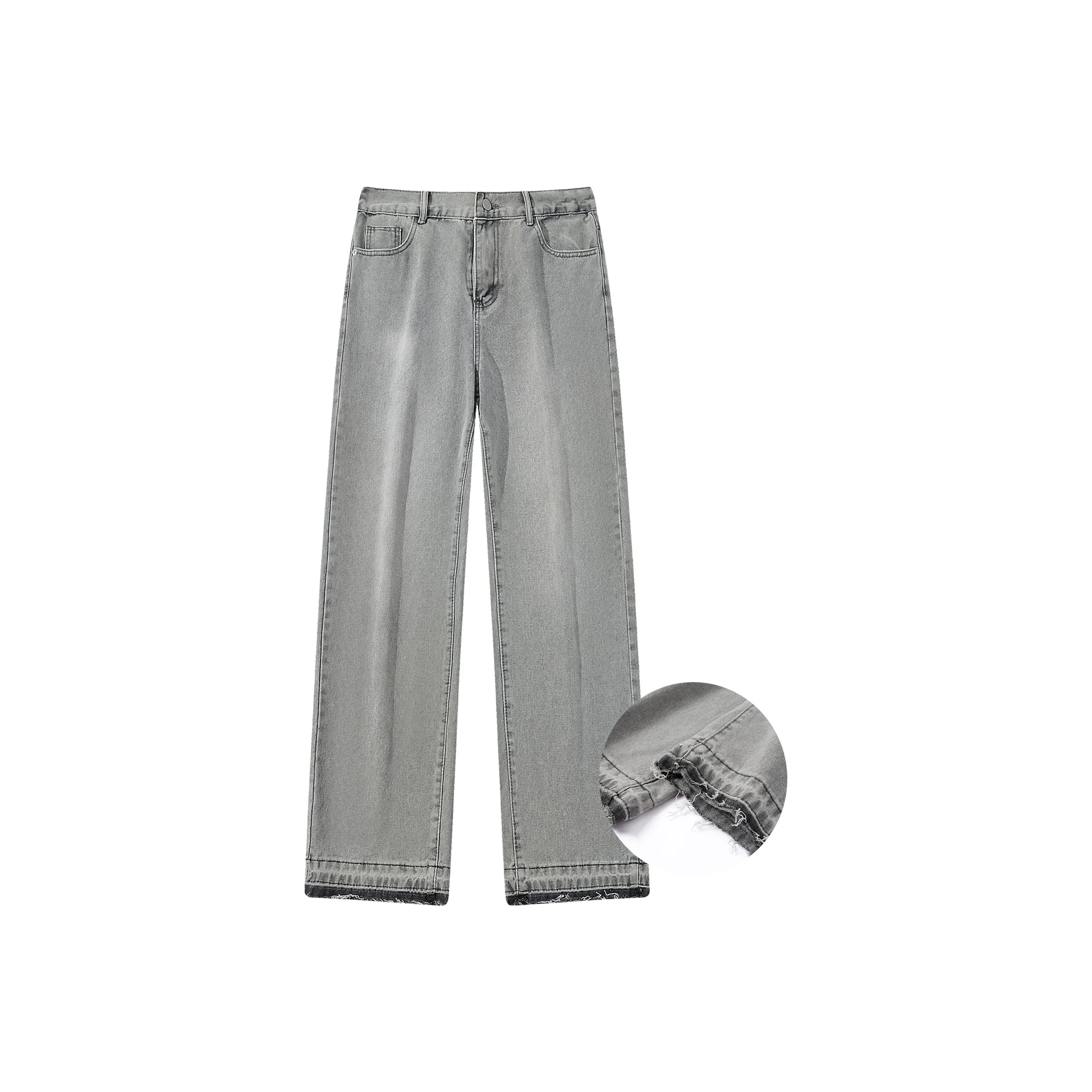 PAKA Jeans Unisex Light Gray