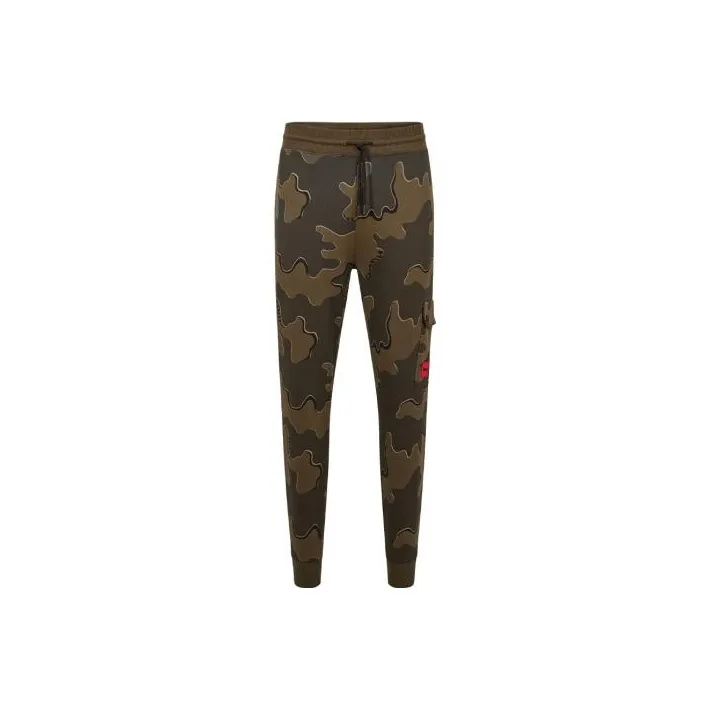 HUGO BOSS Logo Patch Drawstring Trousers