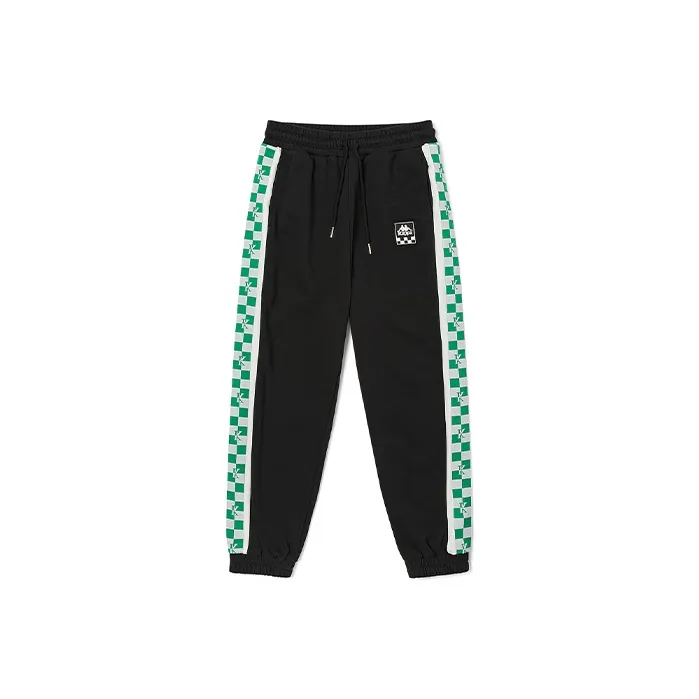 Kappa Knitted Sweatpants Unisex Black 990 A