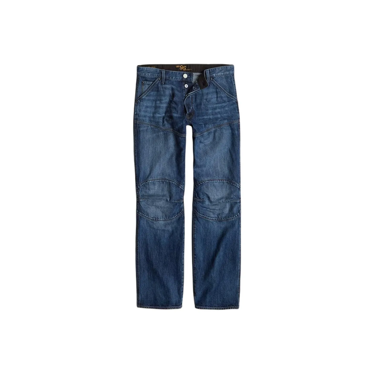 STAR RAW Джинсы Мужские Джинсовый Синий