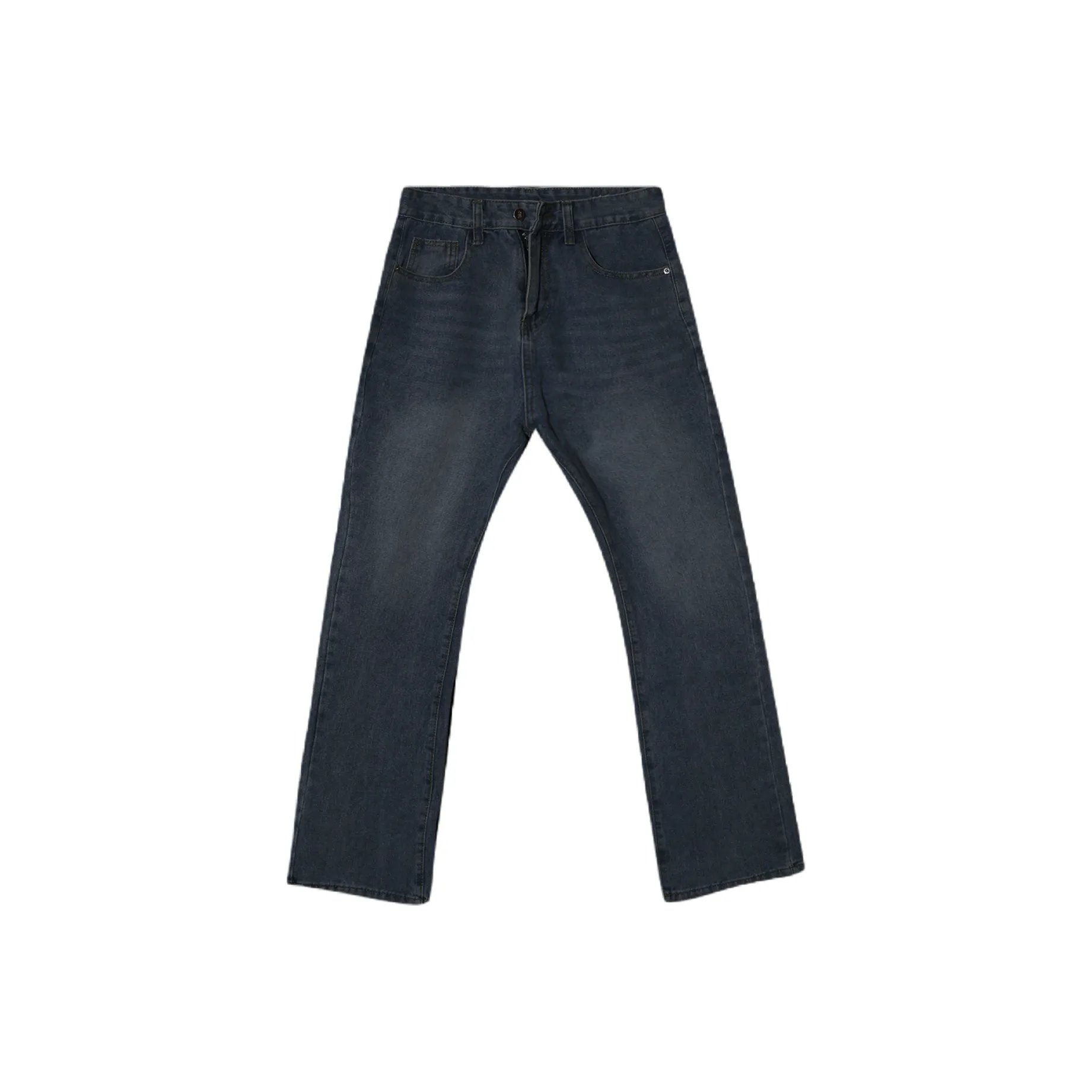 Menglaini Jeans Unisex Dark Blue