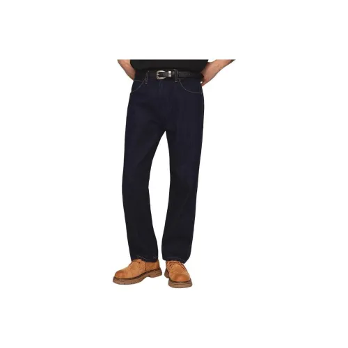 WRANGLER Промытые Мужские Джинсы